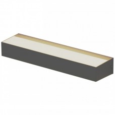 Απλίκα Τοίχου LED 16W 230V 900lm CCT Polycarbonate Ανθρακί IP65 Gio